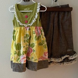 Matilda Jane matching set with bow